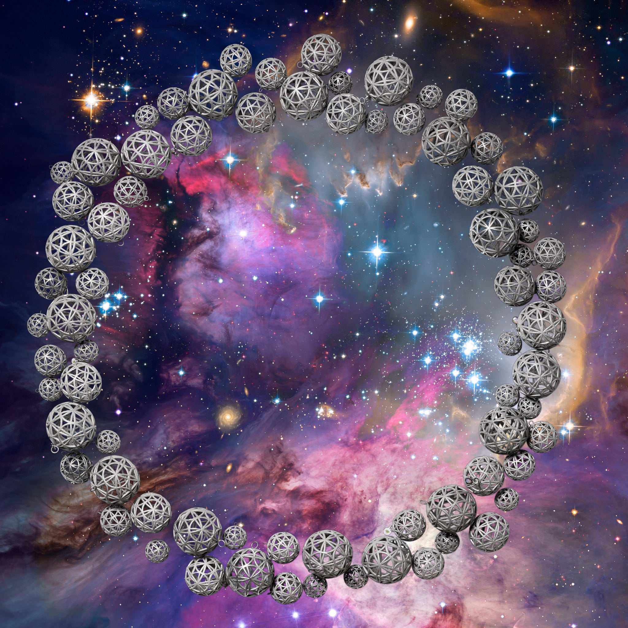 Surround yourself with the energy of kindness, joy, and harmony. The Love Sphere encourages heartfelt intentions and conscious living while bringing beauty and inspiration to your sacred space.